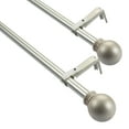 thumbnail image 5 of Deco Window 5/8" Adjustable Finial Curtain Rod Set with Bracket, 48"-84", 5 of 7