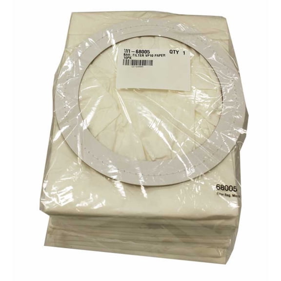 Replacement Part For Windsor VP10, Karcher BV11 Backpack Vacuum Paper Bags 10pk # 9.840-597.0