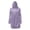 Light Violet, Purple, variant on Women's Longline Hooded Sweatshirt, Side Slit Detail with Pockets, Oversized Casual Pullover for Layered Looks and Comfortable Daily Wear-Beige