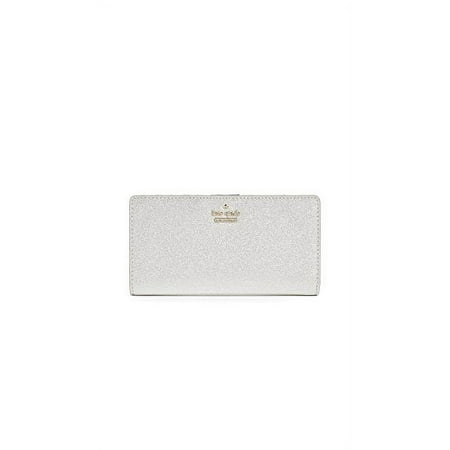 Kate Spade New York Women's Burgess Court Stacy Wallet, Silver, One Size