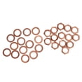 thumbnail image 2 of M9 Nut Kit Non Slip Female Thread Multifunctional Easy Replacement Standard Size Metal Washer Wear Resistant with 075mm Pitch for Electric Guitar Bass, 2 of 8