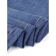 thumbnail image 5 of Agnes Orinda Women's Plus Size Stretch Adjustable Strap Bib Denim Summer Fashion Jumpsuits 2X Grey Blue, 5 of 6