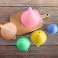 thumbnail image 2 of Rainbow Color Cooking Funnel Set - 5 Cooking Funnels Funnels For Cooking, 2 of 5