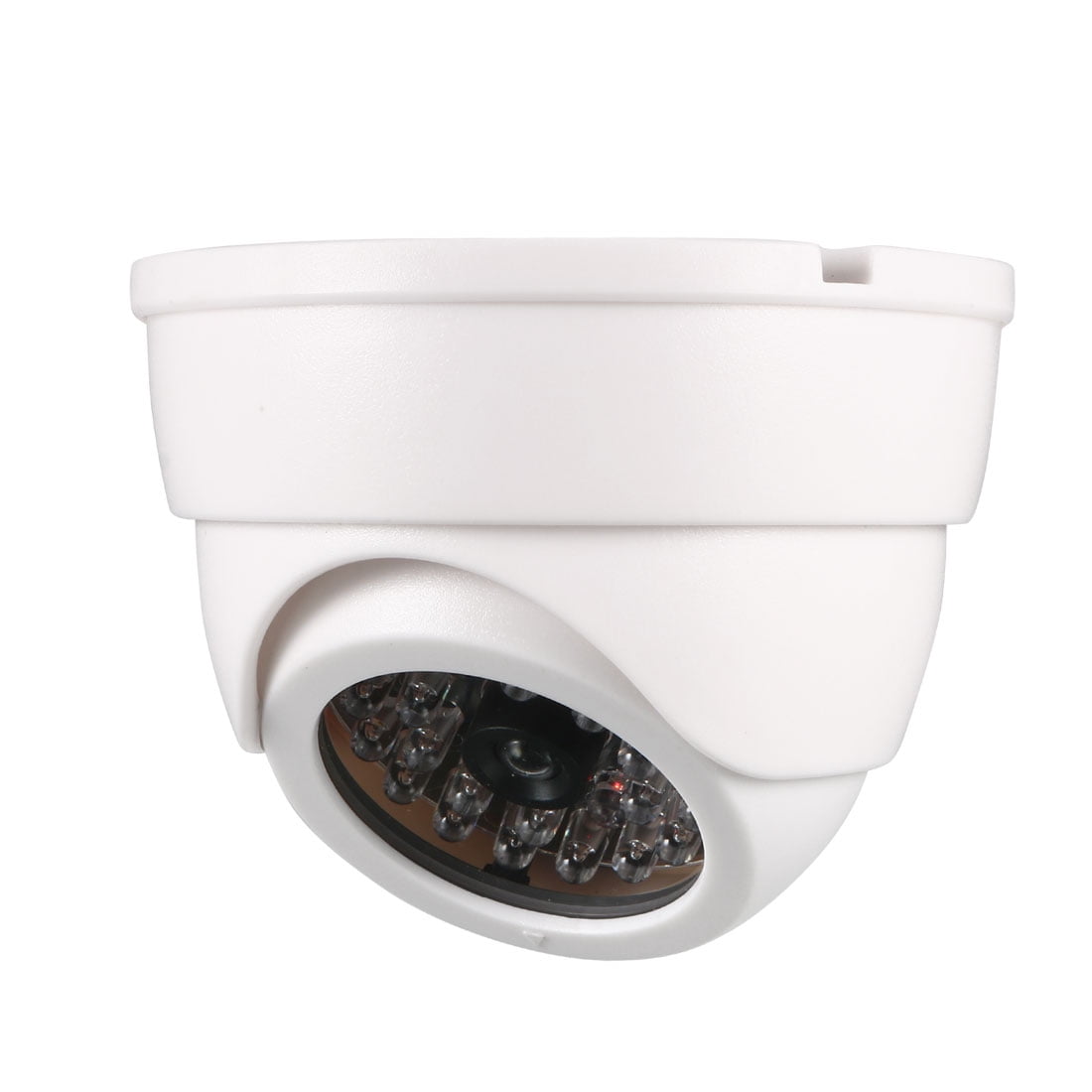 Fake Security Camera Dummy Dome CCTV with Blinking Red LED Light for