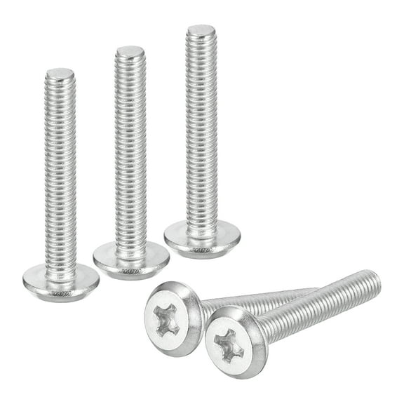 Uxcell M3x20mm Flat Round Head Phillips Head Screws, 100 Pack 304 Stainless Steel Phillips Drive Machine Screw