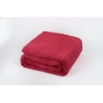 thumbnail image 3 of HAITRAL NEX Burgundy Weighted Blanket Duvet Cover (60”x80”), 3 of 5
