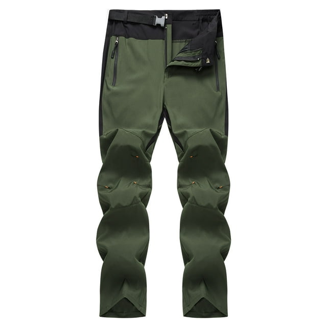 Cameland Pantalon de Sprint pour Hommes Codé par Couleur Été Extensible Respirant Sports de Plein Air Randonnée Pantalon Long