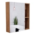 thumbnail image 1 of Gabinete de Baño Labell, Miel, con Puerta Espejo y Entrepaños, 1 of 6