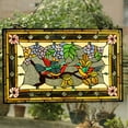 thumbnail image 6 of RADIANCE Goods Tiffany-Style Animal Design Window Panel 32" x 21", 6 of 7