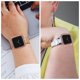thumbnail image 3 of Estuche para reloj con marco protector antichoque y doble fila de perforaciones, compatible con Fitbit Versa 2 Series (oro rosa), 3 of 5