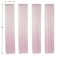 thumbnail image 7 of Lann's Linens (Set of 4) Sequin Backdrop Curtains, 2ft x 8ft Pink Glitter Backgrounds, 7 of 7