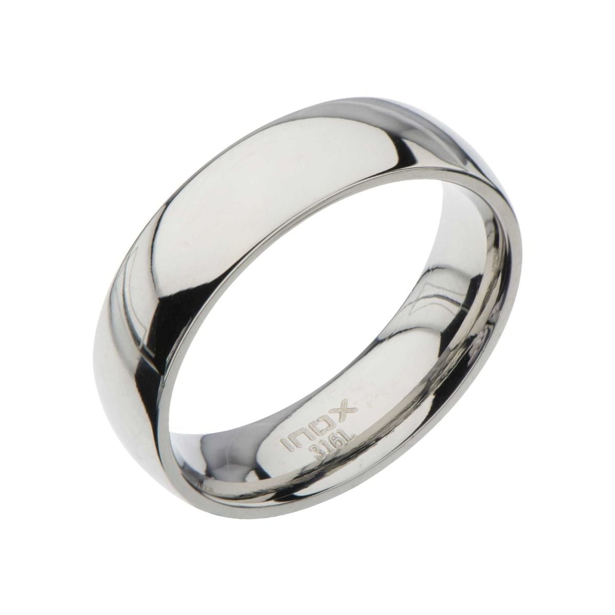 Stainless Steel Men's Antique Style Rounded Square Band Ring Size 9-12 