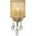 thumbnail image 3 of Crystorama Hampton 1 Light Antique Brass Sconce, 3 of 6
