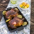 thumbnail image 2 of Bayou Classic Chicken 2 Piece Cast Iron Cooking Baking Pan Kitchen Set, 2 of 3