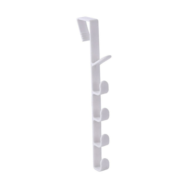 Clearance! beishanbush Hooks for Hanging Simple Door Hanger Clothes Hanger Door Door Door Hole Door Back Storage Rack Creative Clothes Hook One Size White