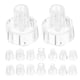 thumbnail image 5 of 16 cabezales de repuesto para máquina de hidrodermoabrasión facial, accesorios de belleza para limpieza profunda de poros, eliminación de puntos negros y purificación de la piel., 5 of 7