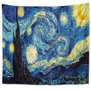 Tapestry “Starry Night” (Queen Bed Width) 60” x 51”