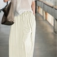 thumbnail image 4 of Pantalones vaqueros holgados de pierna ancha para mujer, de talla grande, pantalones vaqueros holgados con bolsillos profundos, 4 of 5