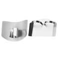 thumbnail image 4 of KAKOWELY finger protector 2pcs Stainless Steel Finger Guard Protector for Cutting Food Finger Protective Kitchen Gadgets Finger Guards Cutting Vegetables Chopping Protector, 4 of 4