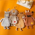thumbnail image 4 of Naierhg Hand Towel Coral Fleece Wipe Towel Cartoon Bear Lion Fox Dog Design Soft Absorbent Cleaning Cloth for Home Fox, 4 of 8