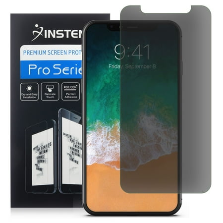 Insten iPhone XS / iPhone X Screen Protector Privacy Anti Spy Plastic  LCD Film Guard Shield for Apple iPhone XS / iPhone (Best Phone Privacy Screen)