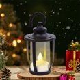 thumbnail image 5 of LED Hanging Lantern, Plastic Wind Lamp with Hook for Indoor Outdoor Decor, Flameless Ambient Light for Holiday Parties, Patio, Camping, 5 of 5
