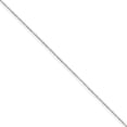thumbnail image 1 of 925 Sterling Silver 1mm Beaded Chain Anklet, 1 of 5