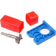 thumbnail image 1 of Hinge Opening Locator Door Hinge Positioning Jig 35mm Wood Hinge Drilling Installation Aid, 1 of 5
