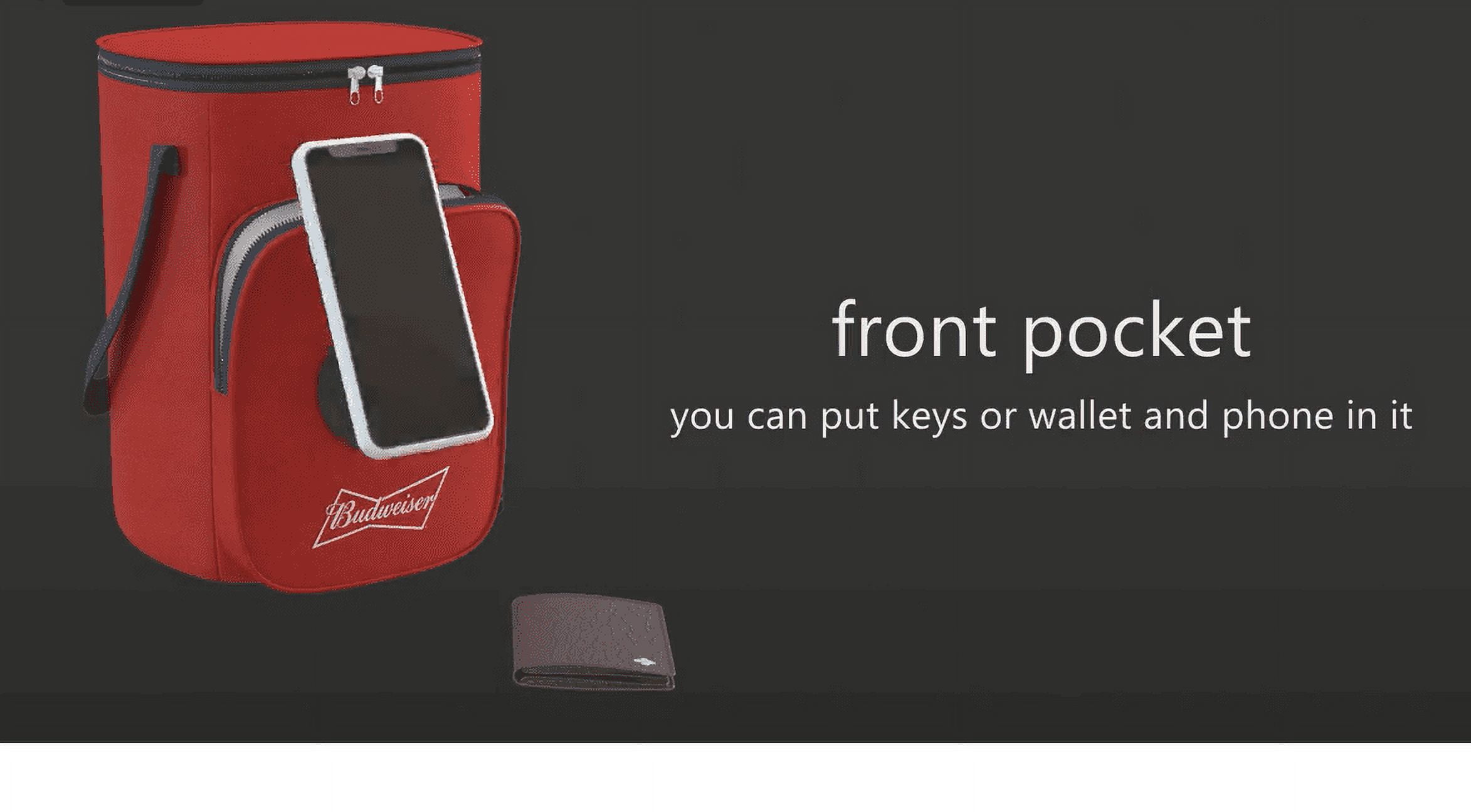 Budweiser Small Lunch Bag Cooler with Bluetooth Speaker and Beer