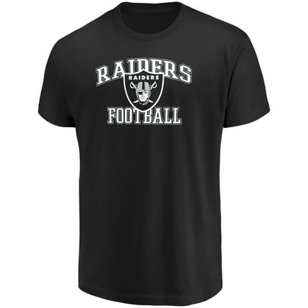 Men's Majestic Black Oakland Raiders Greatness T-Shirt