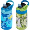 thumbnail image 4 of Contigo Kid's 14 oz. Water Bottle 2-Pack - Gummy Blue/Matcha Green, 4 of 4