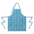 thumbnail image 2 of Blue Cartoon Unicorn Gift Balloon Cloud Apron-Garden Aprons for Women with Pockets-Cotton Linen Waterproof Kitchen Cooking Gardening Aprons Adjustable for Kitchen,Cooking,BBQ and Salon 33x27 Inch, 2 of 6