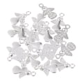 thumbnail image 4 of 20x Angel Charms Colgante antiguo en tonos bronce/plata Vintage Crafting Antique Bronce antiguo Yuyangstore Colgante de ángel de metal, 4 of 6
