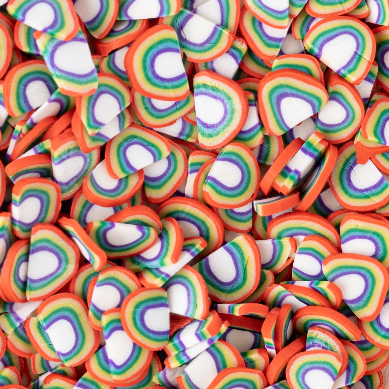 Recollections Rainbow Specialty Glitter - 1.05 oz Jar, Multicolor Plastic Glitter Shapes for Paper Crafts & DIY Projects, 12 Pack
