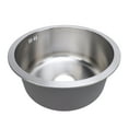 thumbnail image 1 of Kitchen Sink Round Sink Kitchen Stainless Steel Round Single Sink 42cm Outer Diameter Undermount Kitchen Sink, 1 of 7