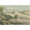 thumbnail image 2 of Edward Francis Burney 24x17 Black Ornate Framed Double Matted Museum Art Print Titled: Mowbray Park, 2 of 5