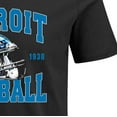 thumbnail image 5 of Detroit City T-Shirt for Men Short Sleeve Vintage Printed Apparel Tshirt Football Sports for Adult, 5 of 6