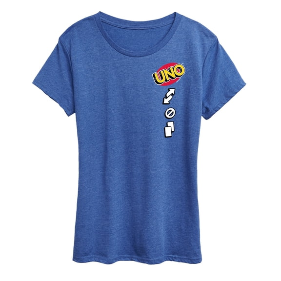 Uno - Logo & Icons - Women's Short Sleeve Graphic T-Shirt