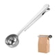 thumbnail image 1 of Clip de sellado de cuchara medidora de café, Clip de bolsa de café, cuchara de cuchara de café molido de acero inoxidable con Clip de sellado de bolsa, 1 of 5