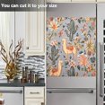 thumbnail image 3 of Yayeee Magnetic Dishwasher Cover for The Front Decoration Home Kitchen Machine Sticker Protector, Gray Llama Pattern, 3 of 6