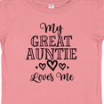 thumbnail image 4 of Inktastic My Great Auntie Loves Me Girls Hearts Girls Baby T-Shirt, 4 of 5