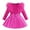 d-Red2468, variant on VNKIDY Child Girl Long Sleeve T-Shirts O-Neck Tops Solid Color Bowknot Skirt Two Pieces Outfits Sets Lovely