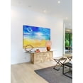 thumbnail image 3 of "Horizon Sun" Painting Print on Wrapped Canvas, 3 of 7