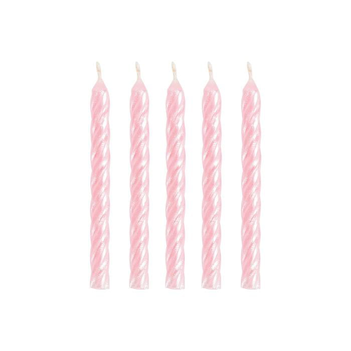 Wilton 24 Pack Coloured Birthday Candles for Celebration Cake Party Decorations 