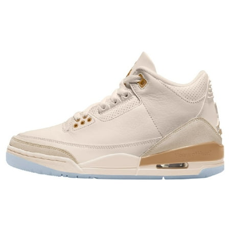 Women's Jordan 3 Retro Sail/Team Gold-Pale Ivory (IB2255 100) - 10