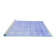 thumbnail image 2 of Ahgly Company Machine Washable Indoor Rectangle Persian Blue Traditional Area Rugs, 3' x 5', 2 of 4