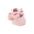 thumbnail image 6 of Infant Baby Girls Cozy Fleece Booties Soft Bottom Warm Cartoon Socks Newborn Crib Shoes, 6 of 8