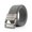 Gray, variant on Canvas Belt with Double Ring Buckle, Fabric Web Belt for Women Men Double Ring for Outdoor & Casual Wear