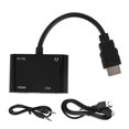thumbnail image 1 of HD Multimedia Interface to VGA Adapter, 1920x1080 HDTV Adapter for Desktop, Laptop, PC, 1 of 4