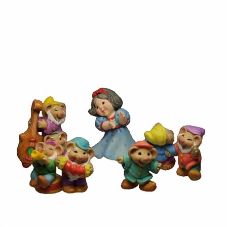 1996 Six Merry Dwarfs (Animal) Hallmark Keepsake Christmas Tree Ornament QFM8685